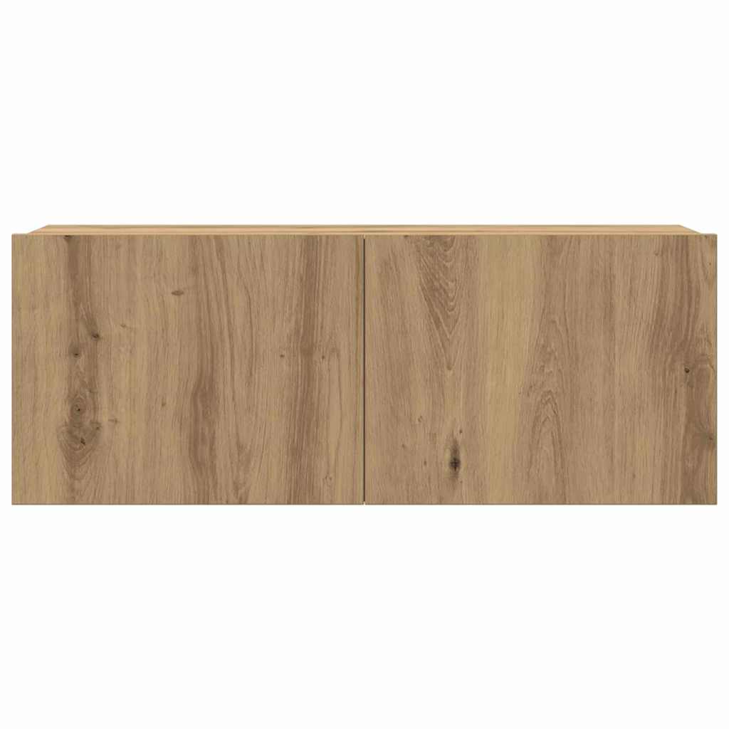TV szekrény 8 pcs Barna 221 x 30 x 180 cm Faanyag