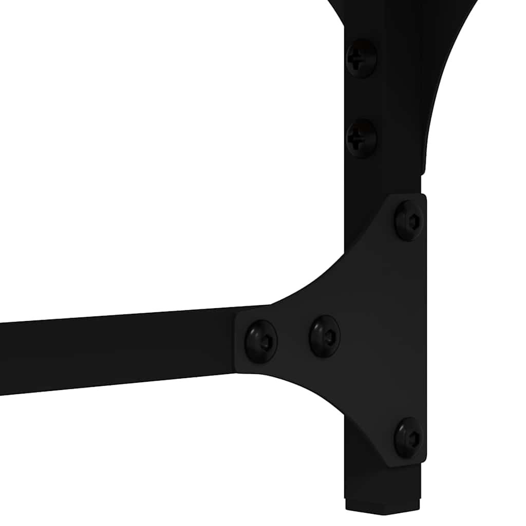 Ruhásszekrény fiókkal Musta tammi 89 x 39 x 184.5 cm Faanyag