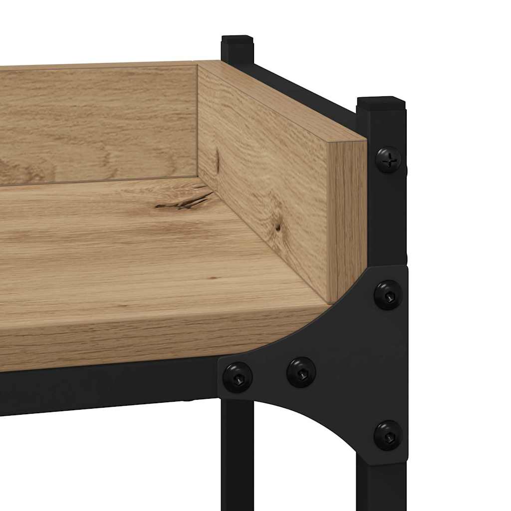 Mosógép polc polcokkal tárolóval 67 x 25 x 163 cm Faanyag