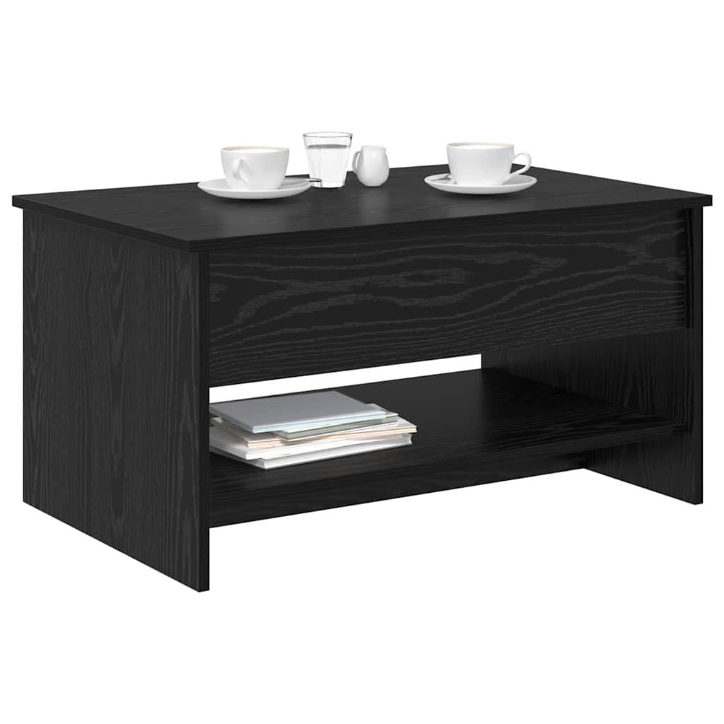 Dohányzóasztal Musta tammi 80 x 50.5 x 41.5 cm Faanyag
