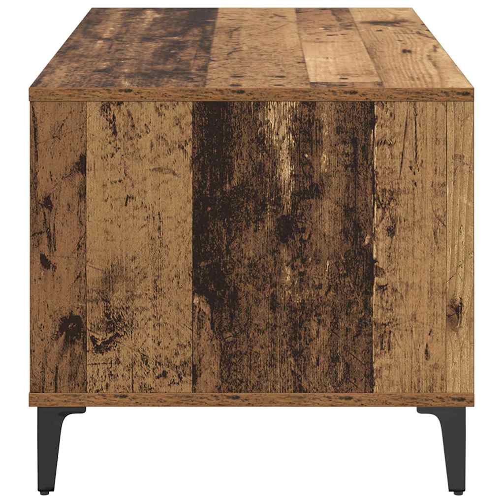 Dohányzóasztal fiókkal Régi fa 90 x 49 x 45 cm Faanyag