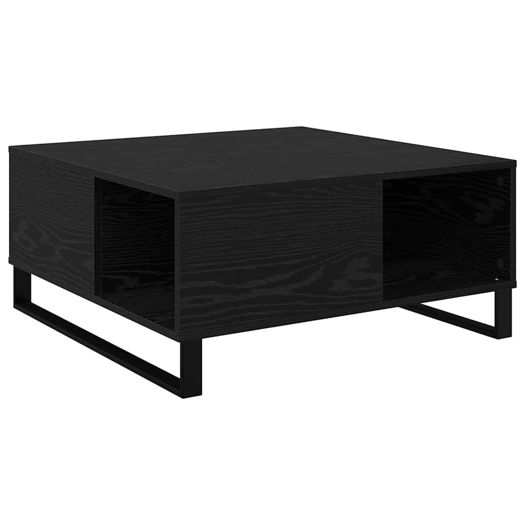 Dohányzóasztal Musta tammi 80 x 80 x 36.5 cm Faanyag