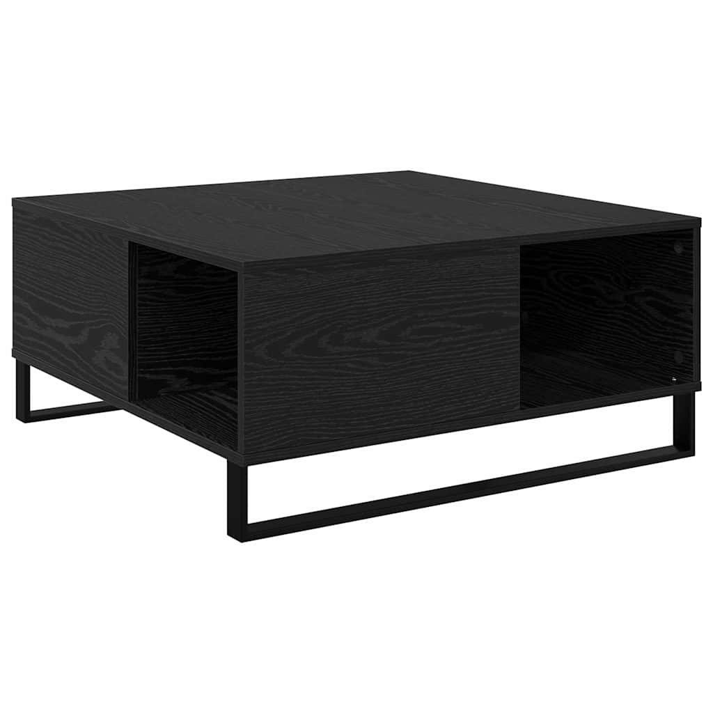 Dohányzóasztal Musta tammi 80 x 80 x 36.5 cm Faanyag