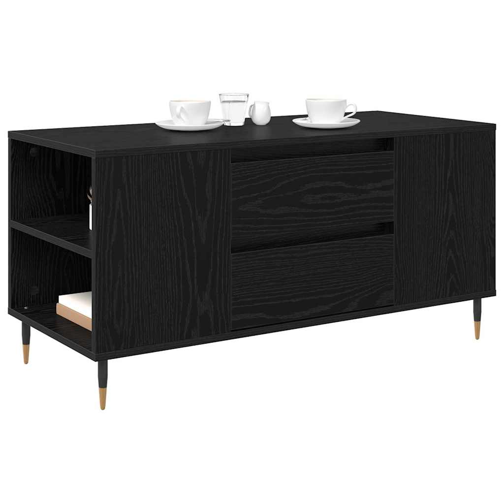 Dohányzóasztal Musta tammi 102 x 44.5 x 50 cm Faanyag