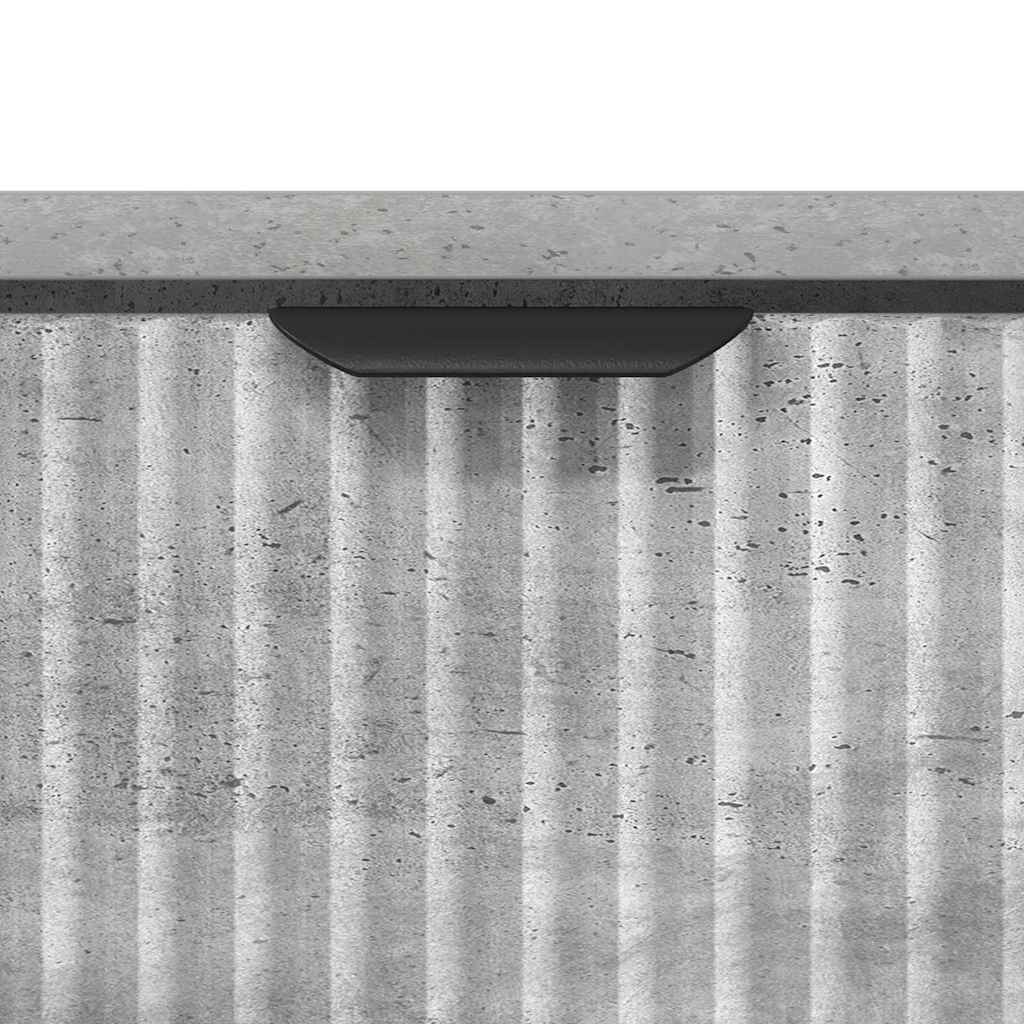 Dohányzóasztal Beton szürke 90 x 49 x 46 cm Faanyag