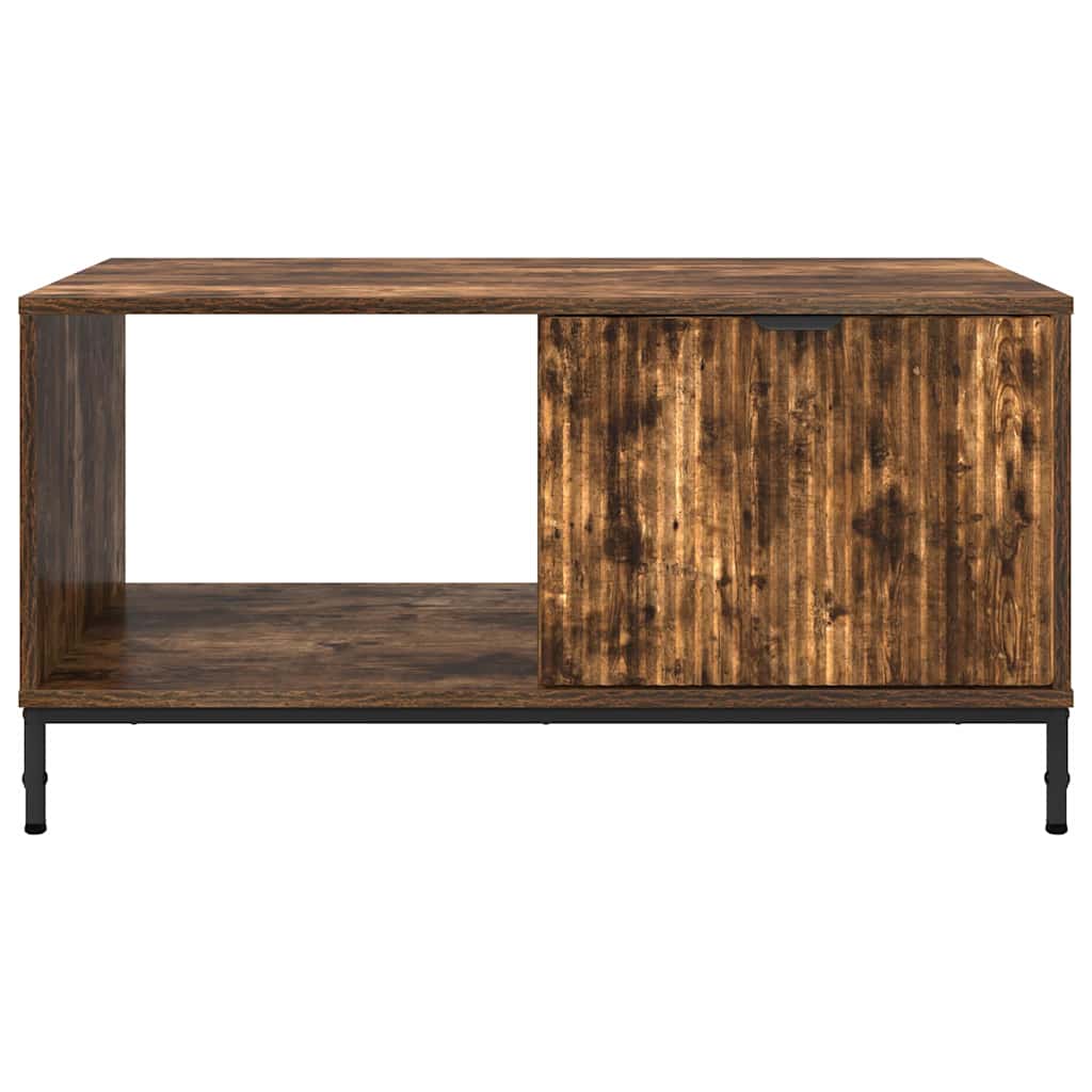 Dohányzóasztal Füstölt tölgy 90 x 49 x 46 cm Faanyag
