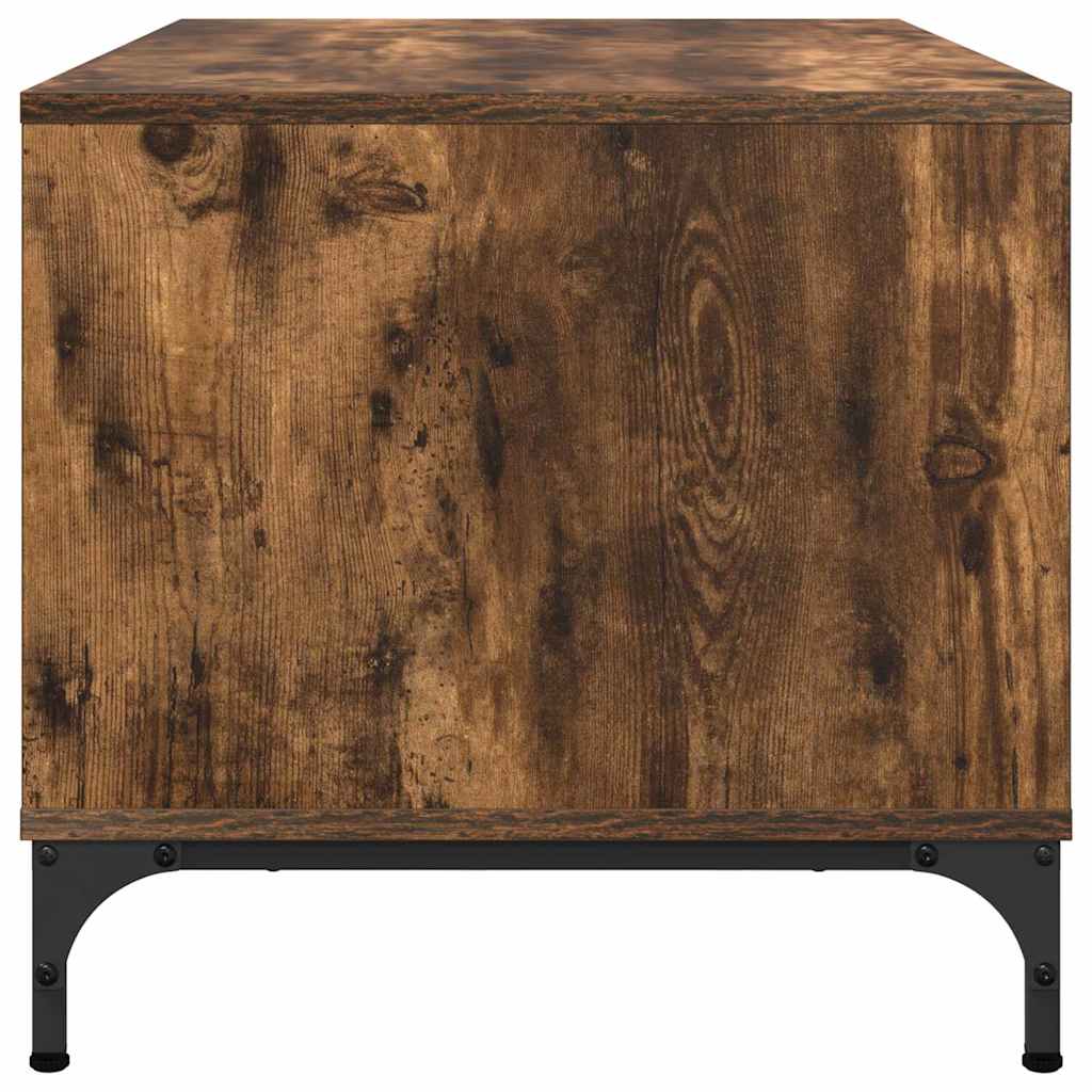 Dohányzóasztal Füstölt tölgy 90 x 49 x 46 cm Faanyag