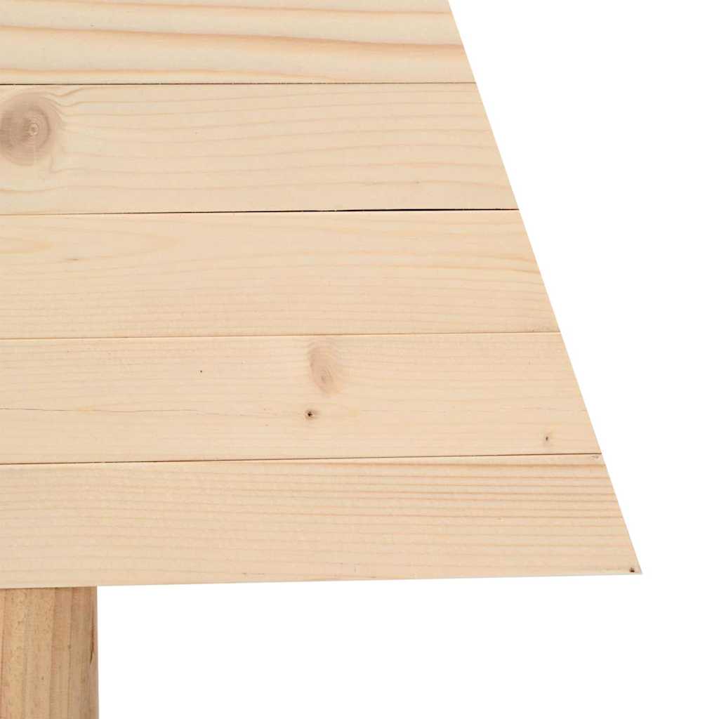 Karácsonyfák állvánnyal Természetes 60 cm Tömör fenyőfa