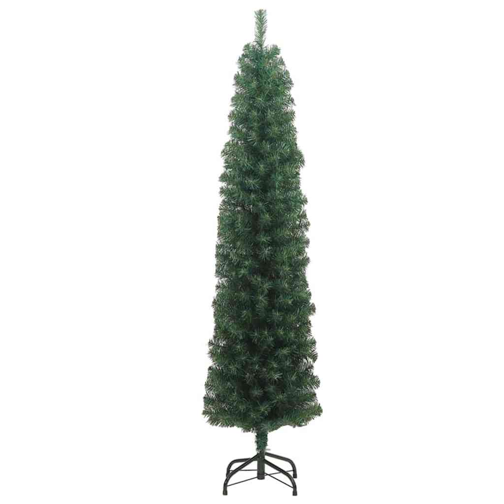Mű karácsonyfa 300 LED-del Zöld 180 cm PVC, acél és műanyag