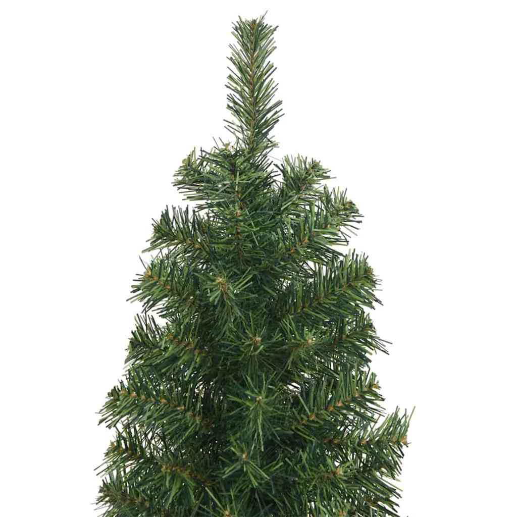 Mű karácsonyfa 300 LED-del Zöld 210 cm PVC, acél és műanyag