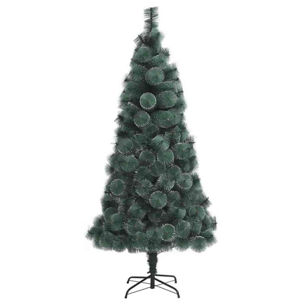 Mesterséges, elővilágított karácsonyfa labdákkal Zöld 120 cm