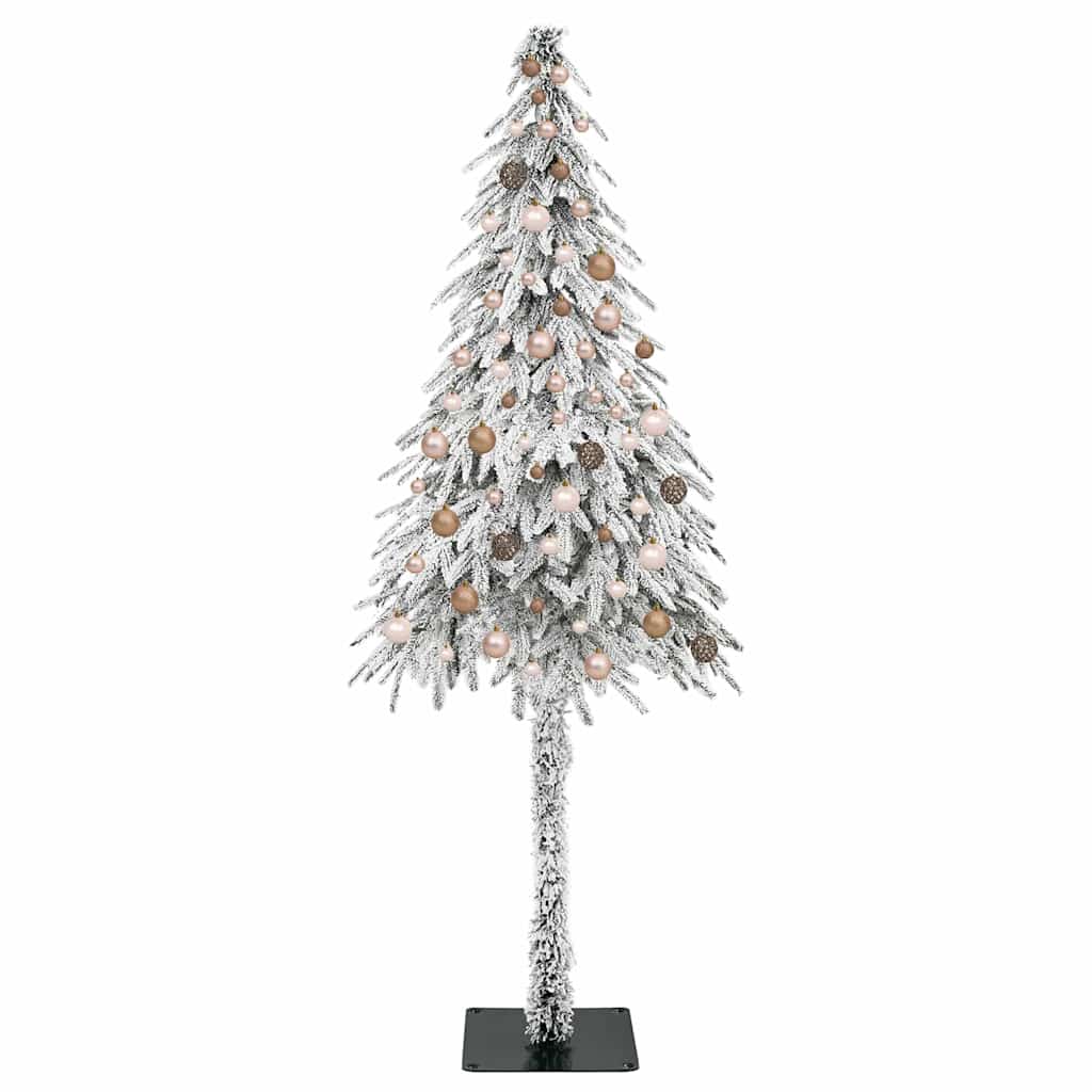 Karácsonyfa 300 LED-del állvánnyal Fehér 210 cm PE és Acél