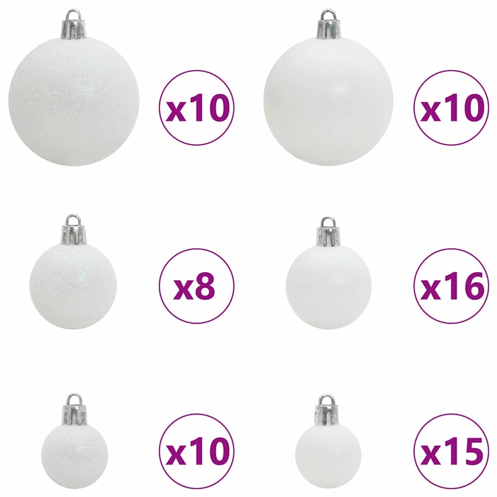 Mű karácsonyfa 300 LED-del Zöld 240 cm PVC és Acél és Műanyag