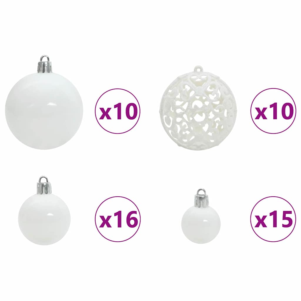 Mű karácsonyfa 300 LED-del Zöld 240 cm PVC és Acél és Műanyag