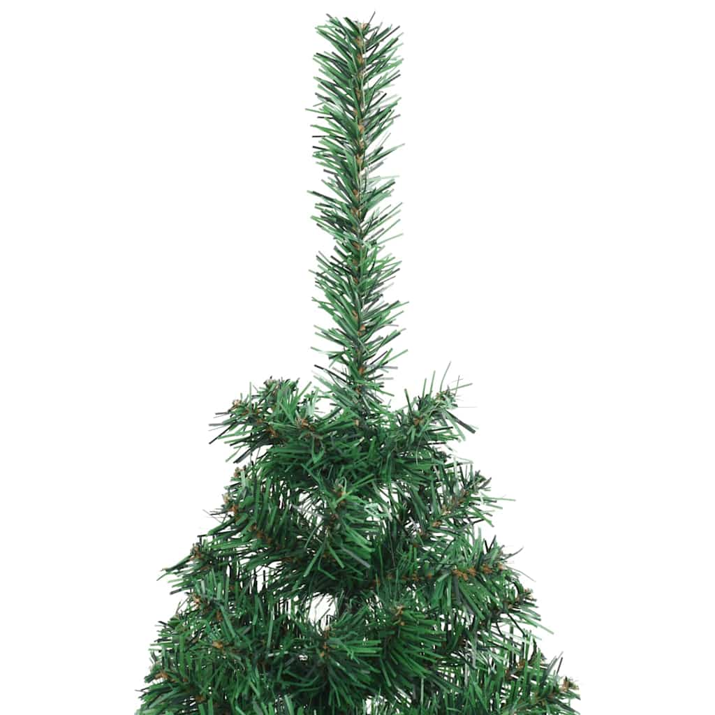 Műfenyő Elővilágított Karácsonyfa Zöld 120 cm PVC