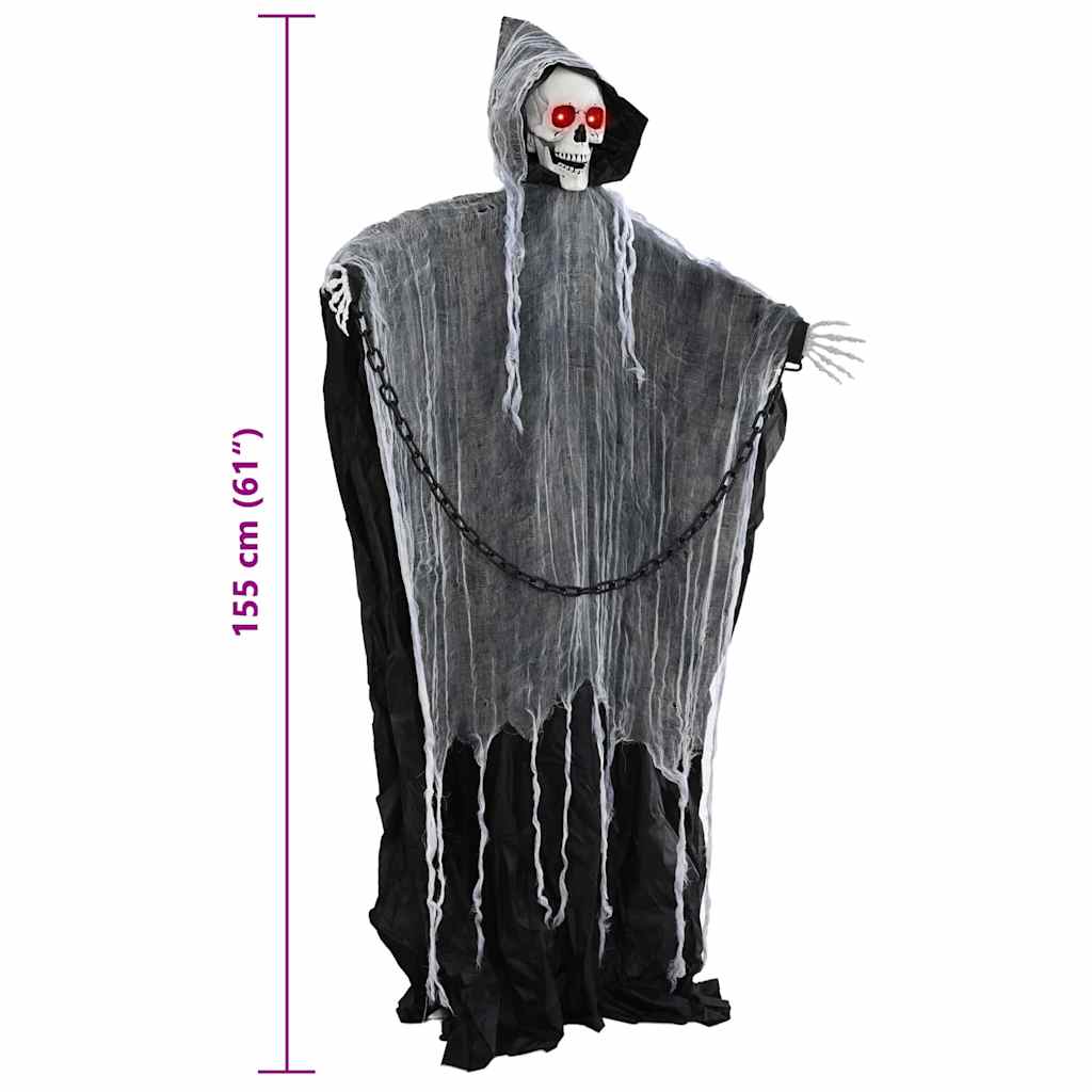 Halloween Grim Reaper Fekete 60 x 60 x 155 cm Poliészter
