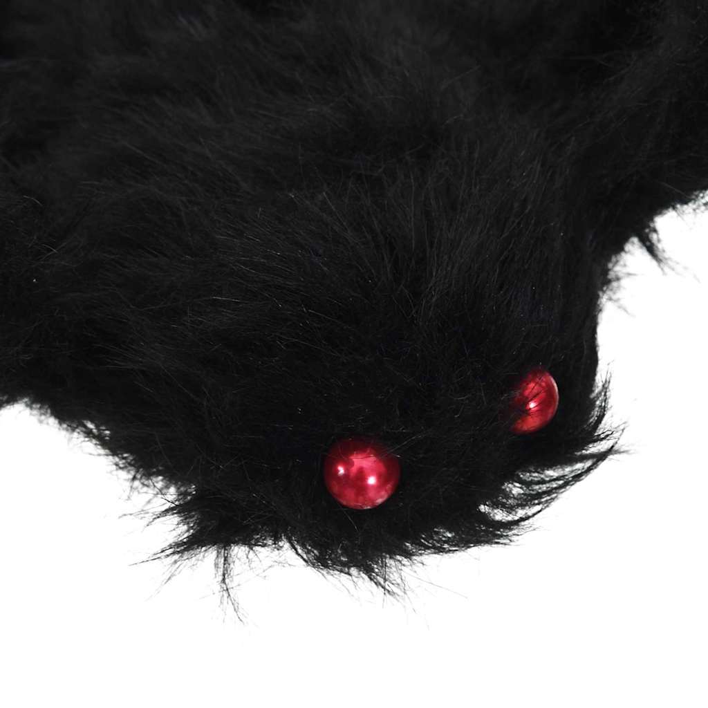 Halloween Pók Dísz 3 pcs Fekete 200 cm Poliészter és acél