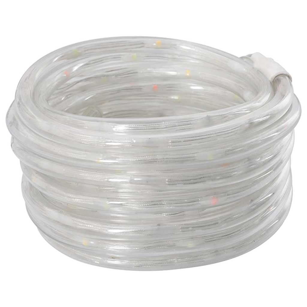 Kötél világítás 2400 LED-del Piros 100 m PVC