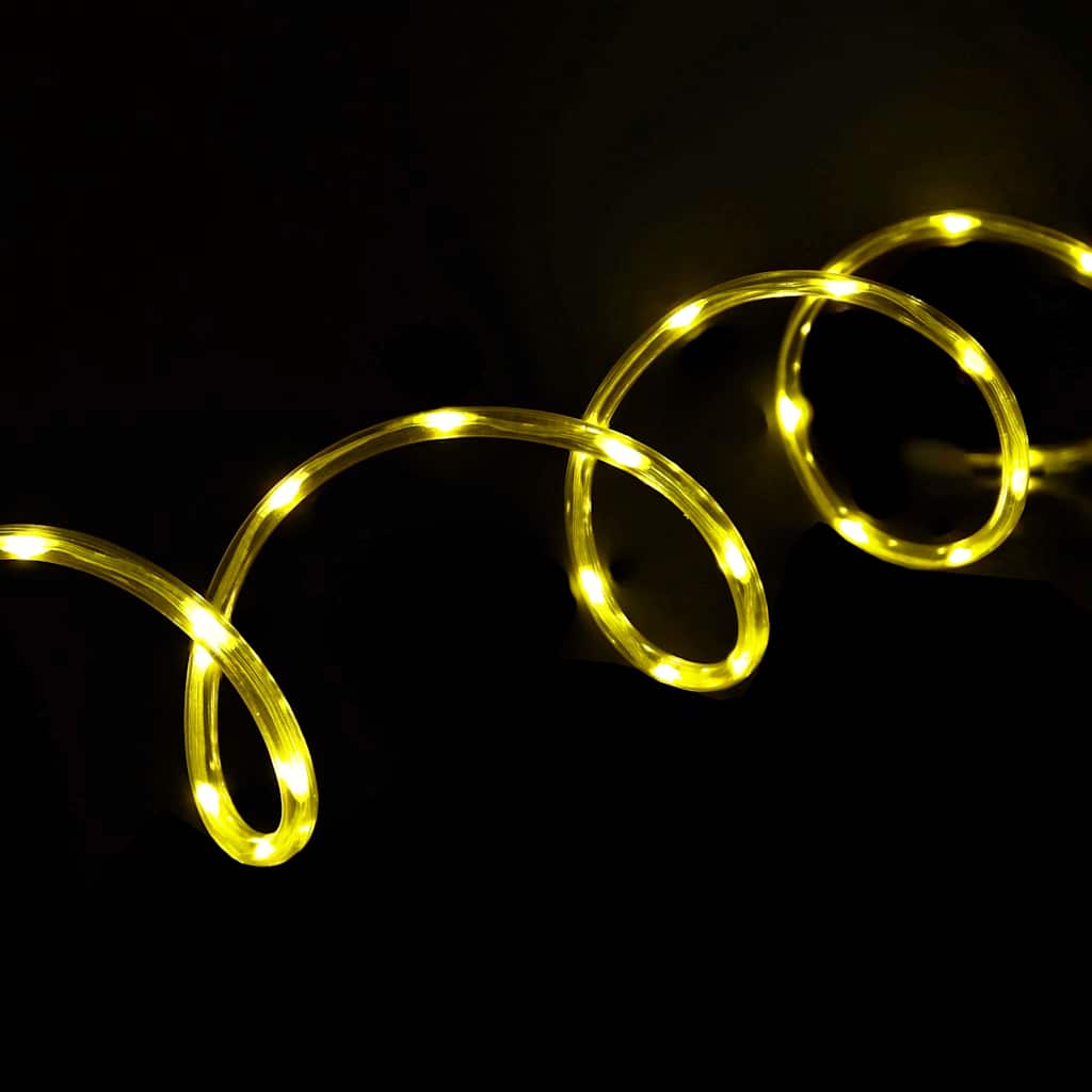 Kötél világítás 480 LED-del Meleg fehér 20 m PVC