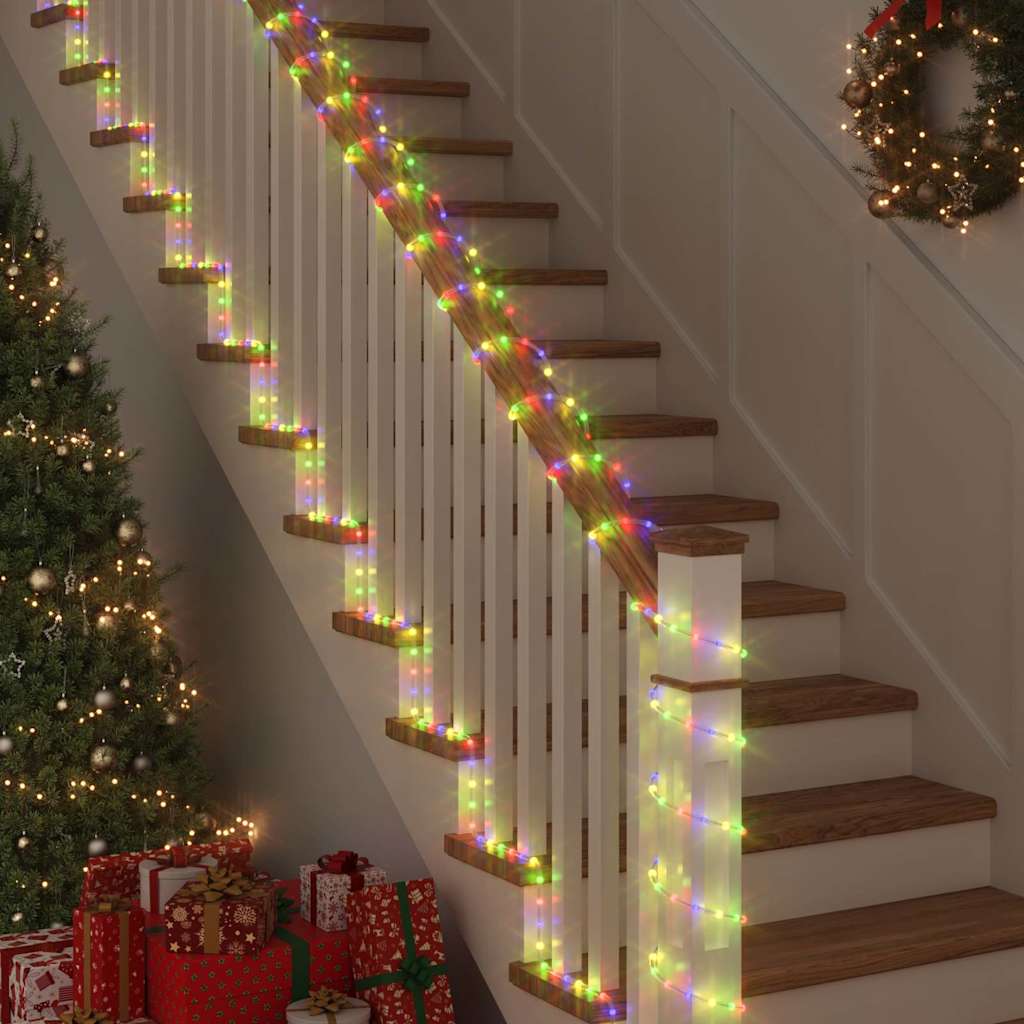 Kötél világítás 120 LED-del Sokszínű 5 m PVC