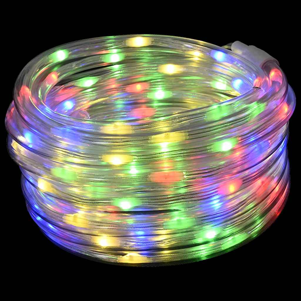 Kötél világítás 120 LED-del Sokszínű 5 m PVC