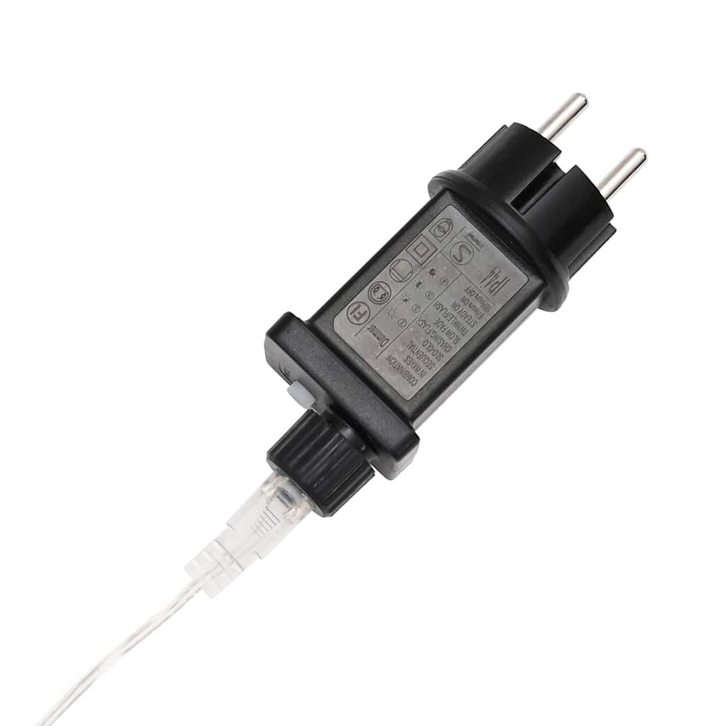Kötél világítás 1200 LED-del Sokszínű 50 m PVC