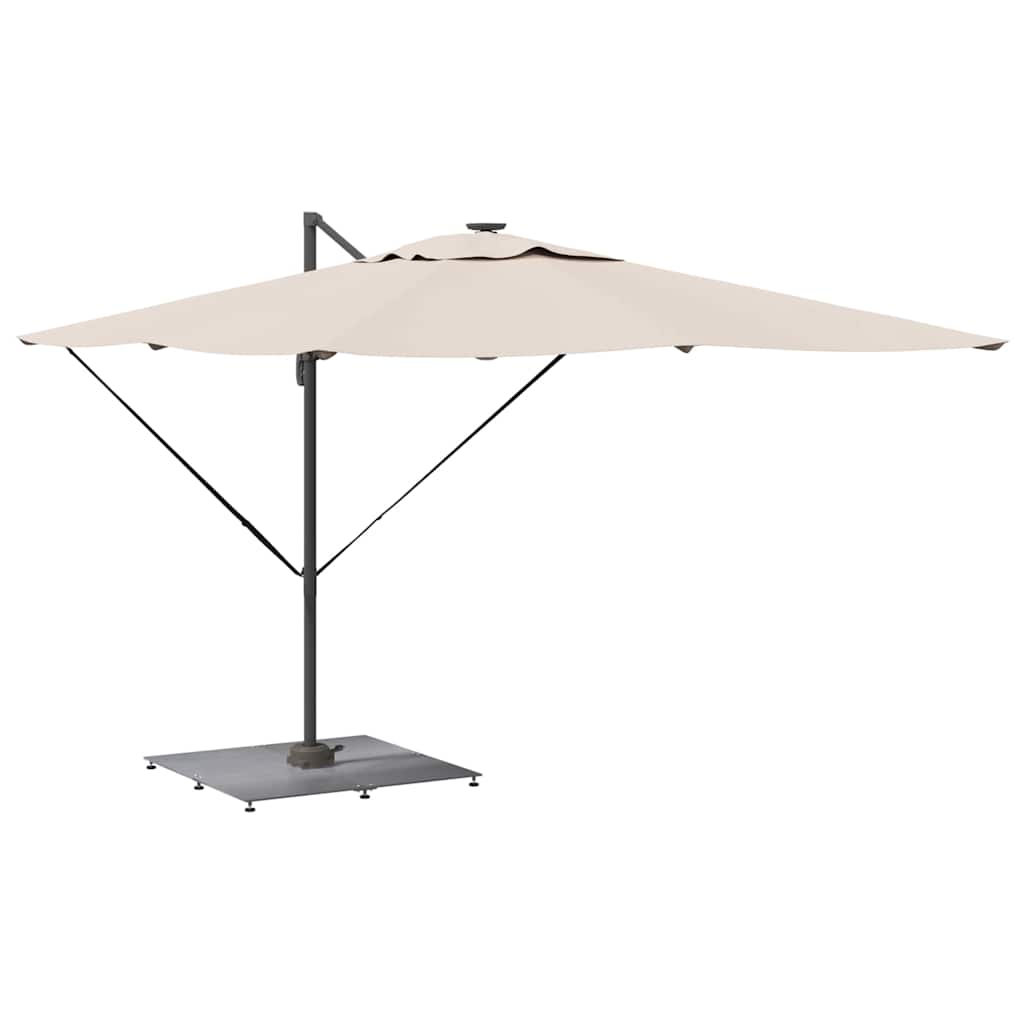 Napernyőtalp Sötétszürke fára emlékeztető 100 x 100 x 4 cm Acél