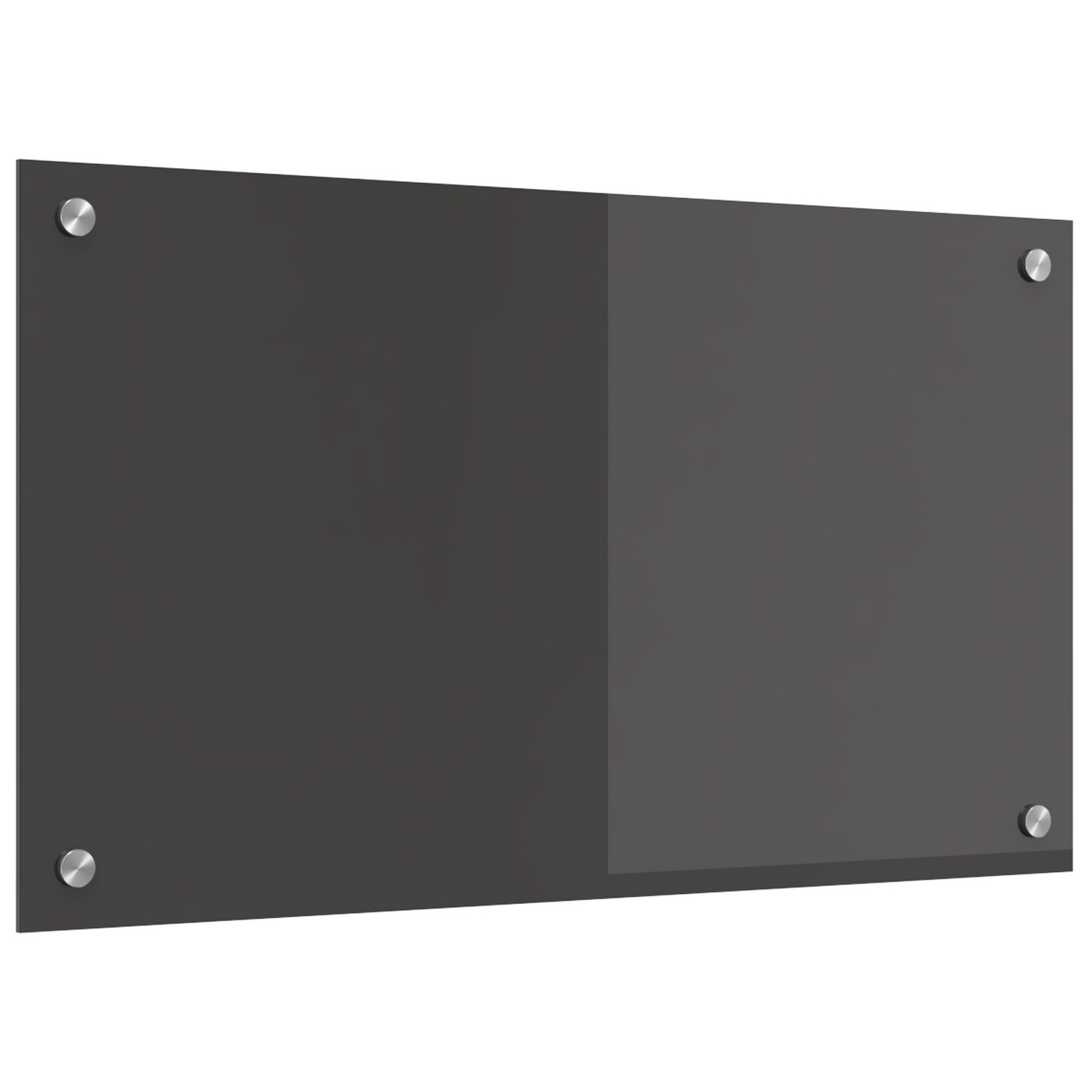 Konyhai splashback Sötétszürke 70 x 40 x 0.6 cm edzett üveg