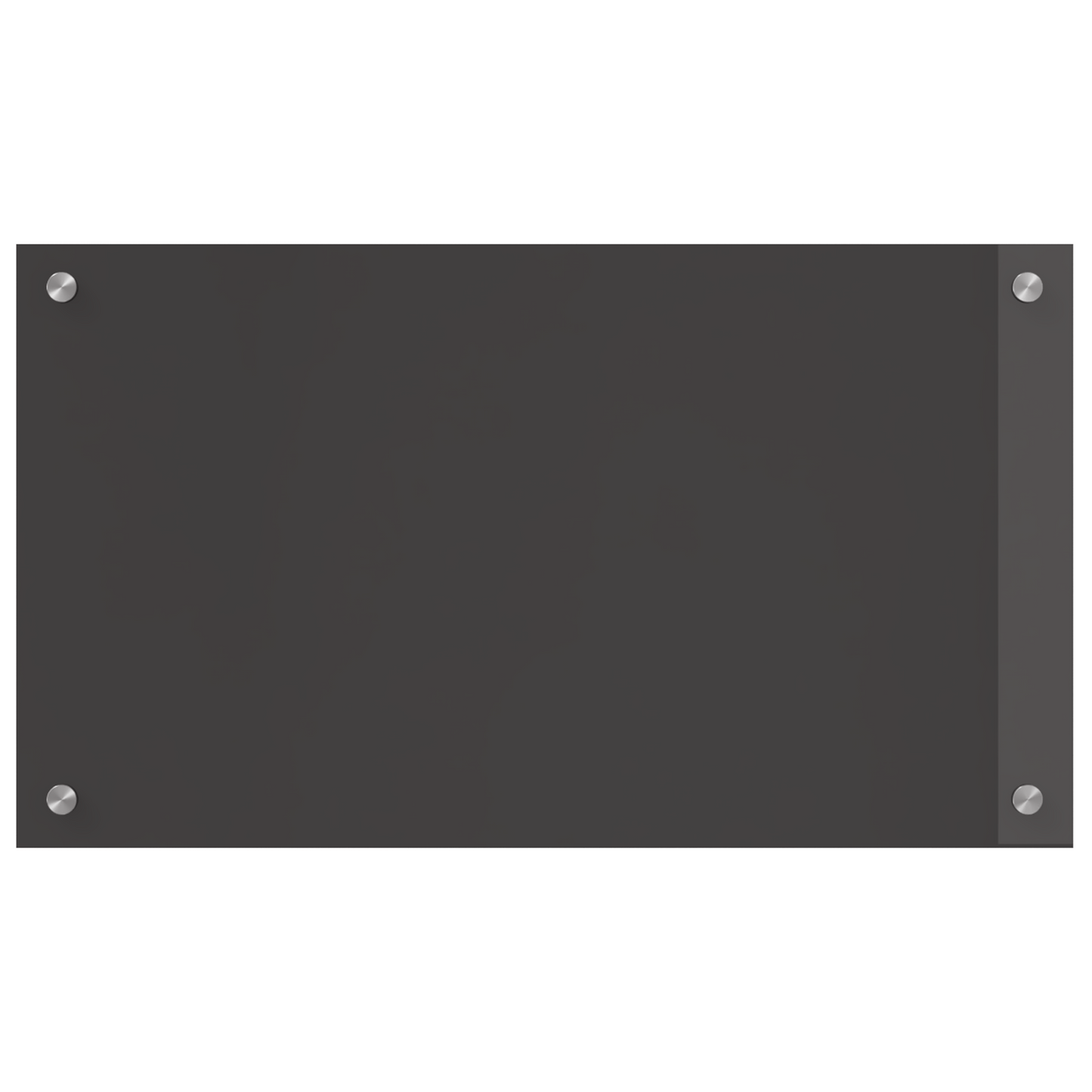 Konyhai splashback Sötétszürke 70 x 40 x 0.6 cm edzett üveg