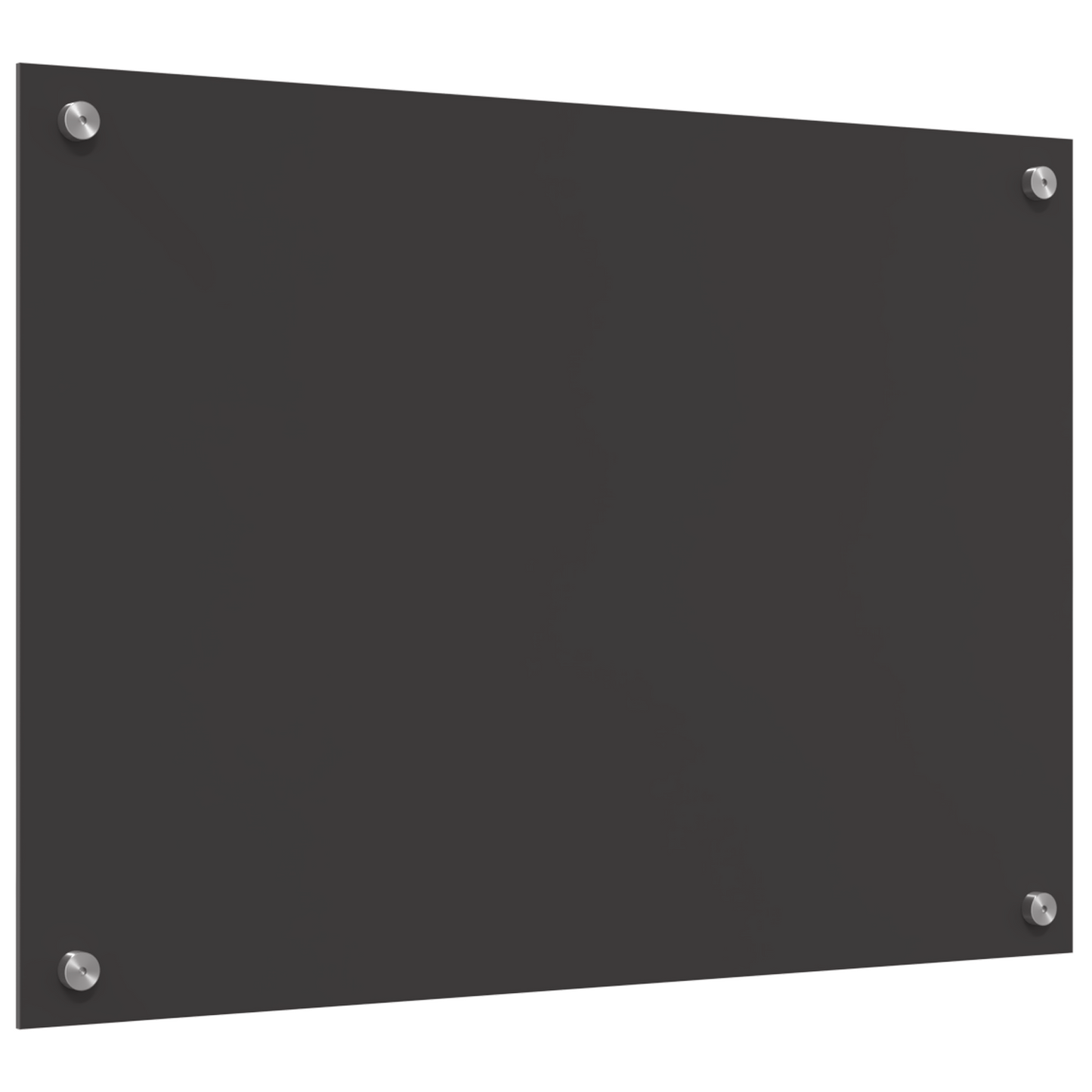 Konyhai splashback Sötétszürke 70 x 50 x 0.6 cm edzett üveg