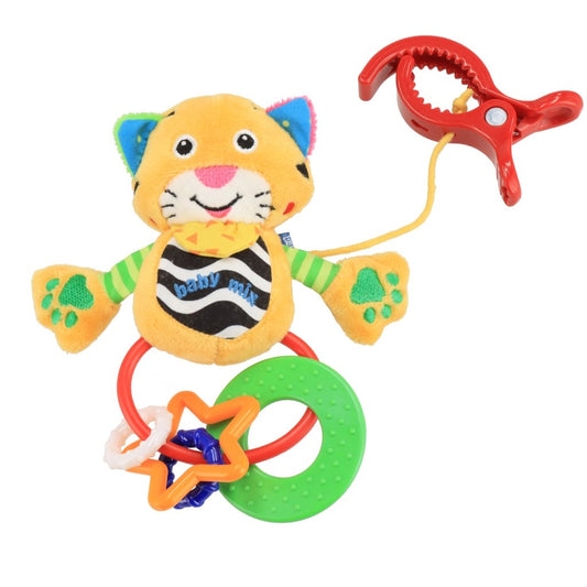Plüss játék csörgõvel baby Mix tiger