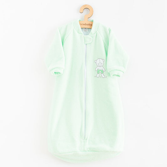 baba frottír hálózsák New baby maci menta