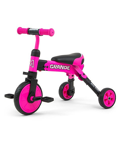 Gyerek háromkerekû bicikli Milly Mally Grande pink