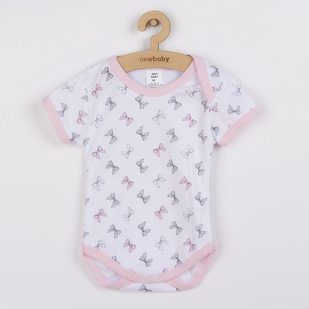 3-részes nyári pamut együttes New baby Perfect Summer rózsaszín