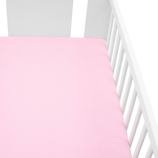 Jersey lepedõ kiságyba New baby 120x60 rózsaszín