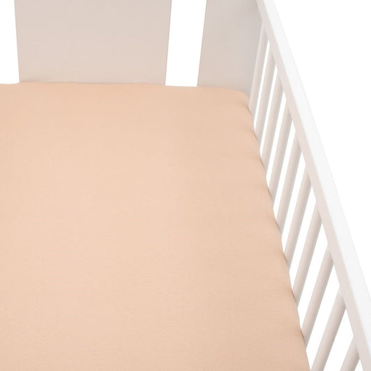 Jersey lepedõ kiságyba New baby 120x60 bézs