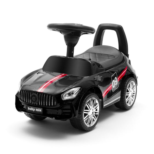 Zenélõ bébitaxi baby Mix RACER fekete