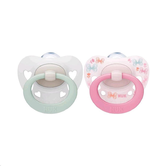 baba cumi  NUK Signature 0-6h 2 db lány