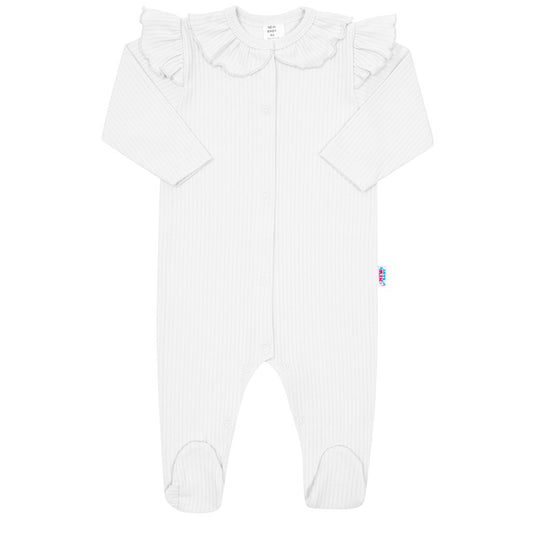 baba pamut kezeslábas New baby Stripes fehér