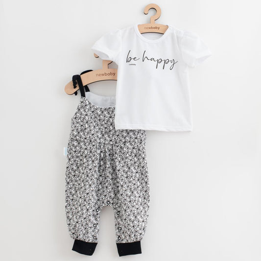 2 részes nyári kislányos együttes New baby Be Happy