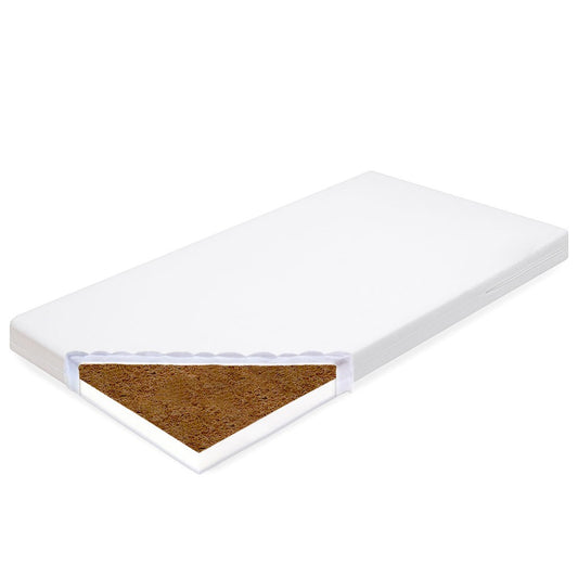 Gyerek matrac New baby STANDARD 160x80x10 cm kókusz-habszivacs fehér