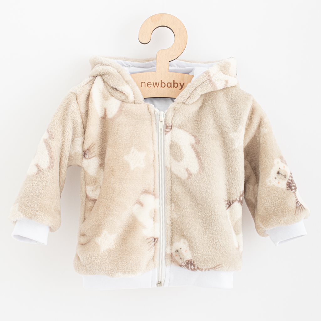 Wellsoft téli kapucnival pulóver New baby Polar Bear