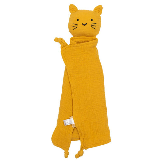 Muszlin szundikendõ New baby Cat mustard