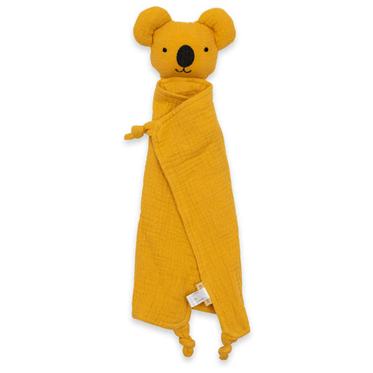 Muszlin szundikendõ New baby Koala Mustard