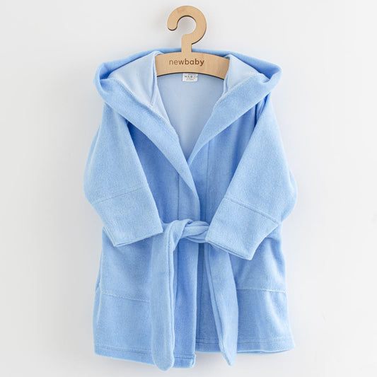 Gyerek frottír fürdõköpeny New baby Comfortable blue