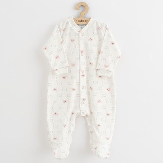 baba kezeslábas New baby Classic II maci rózsaszín