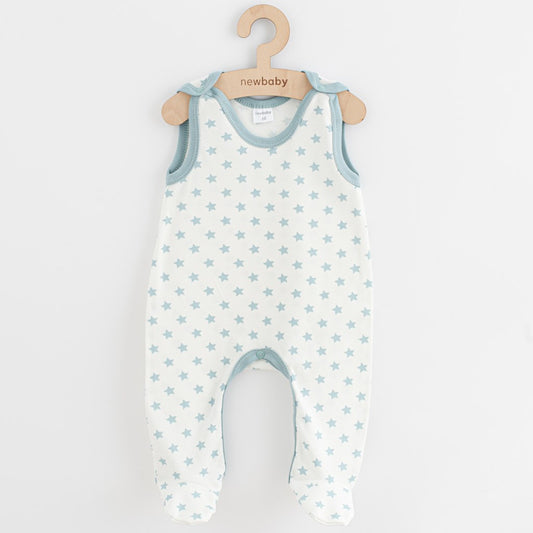 baba rugdalózó New baby Classic II csillagokkal menta