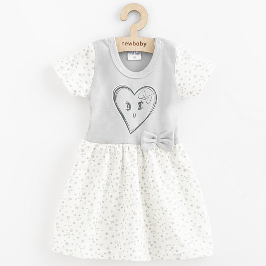 baba nyári ruha fejpánttal New baby Szivecske