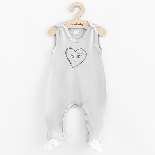 baba pamut rugdalózó New baby Szivecske