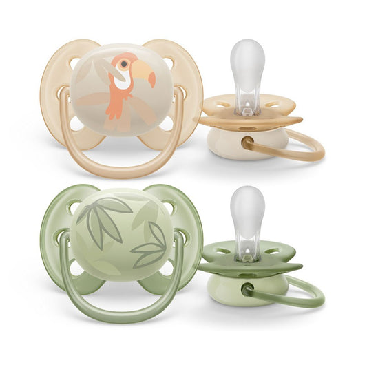 baba cumi Ultrasoft Premium Avent állatok 0 - 6 hónap 2 darab fiú